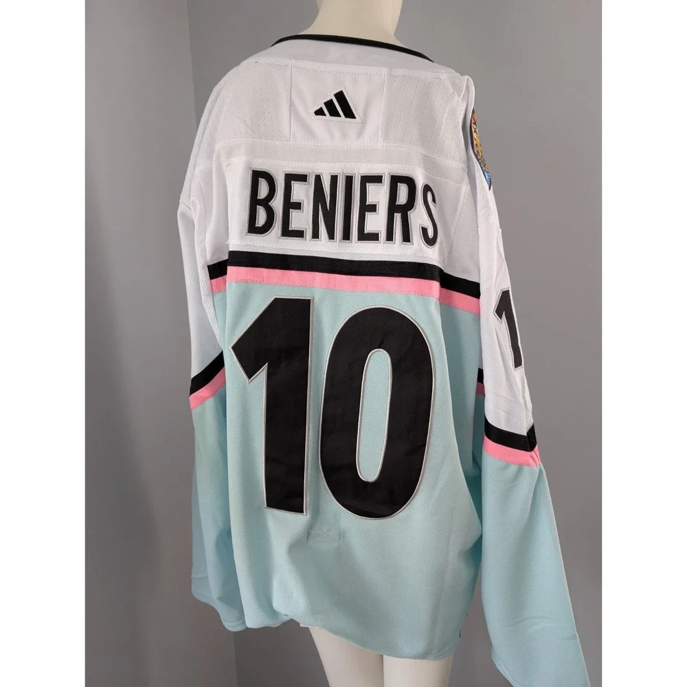 ADIDAS 2023 Beniers‎ #10 NHL ALL STAR GAME WESTERN CONFERENCE JERSEY SIZE 52 L